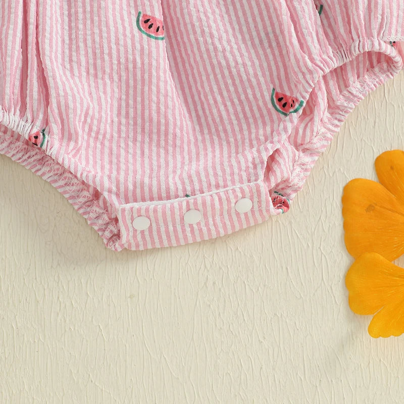 Sweet Slice Smocked Romper