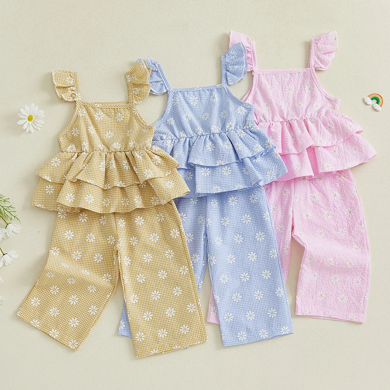 Girls' Daisy Days Ruffle Set