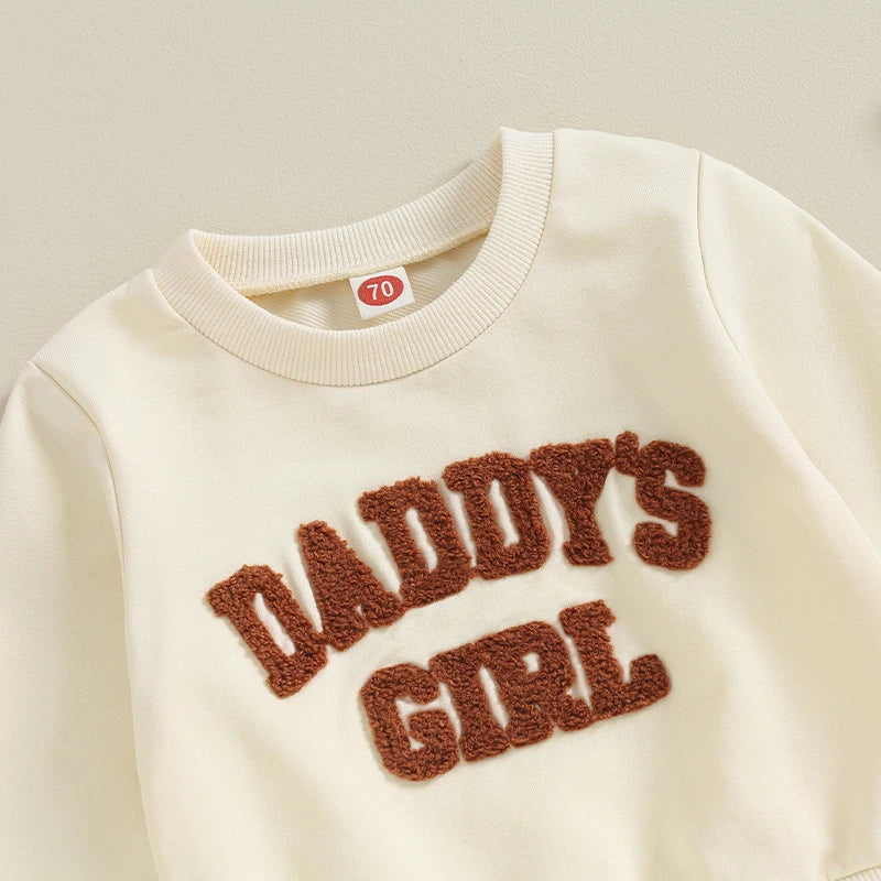 Girls' Daddy's Girl Sweater Pants Set