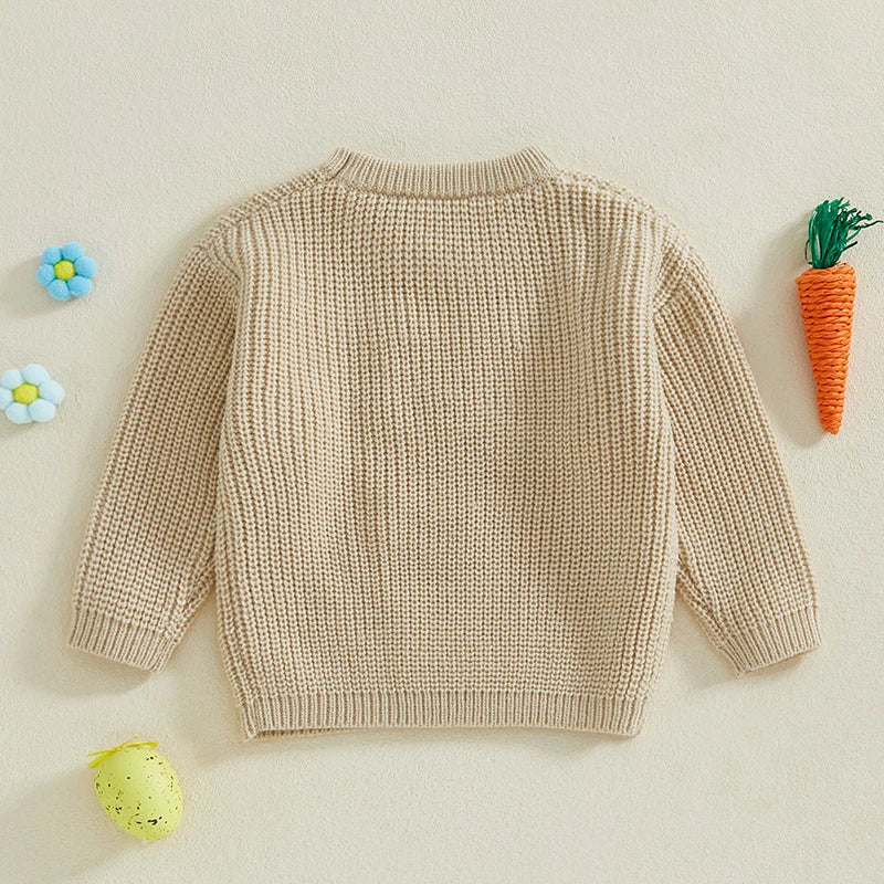 Hoppy Days Bunny Knit Sweater 