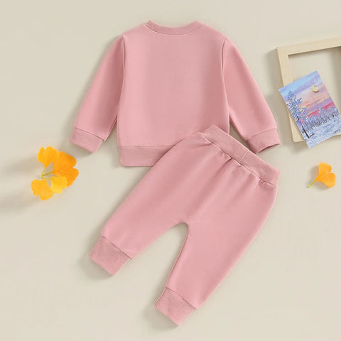 Girls' Daddy's Girl Sweater Pants Set