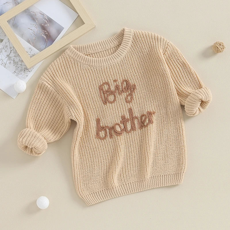 Big Brother Knit Pullover Sweater