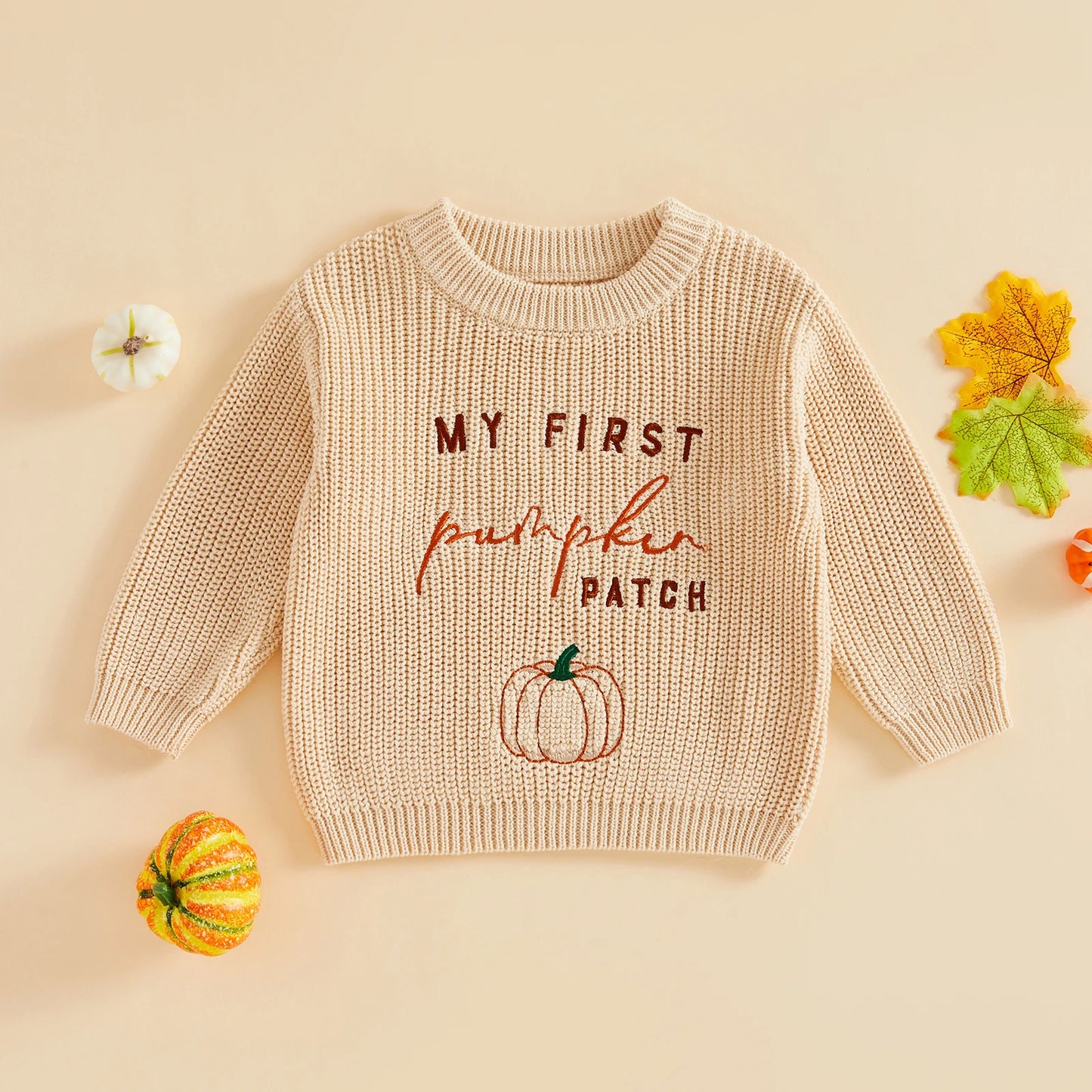 Pumpkin Patch/Ghost Pullover Sweater