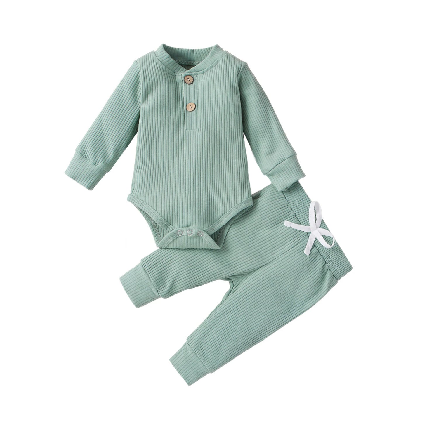 Baby boys' Everett Ribbed Lounge Set
