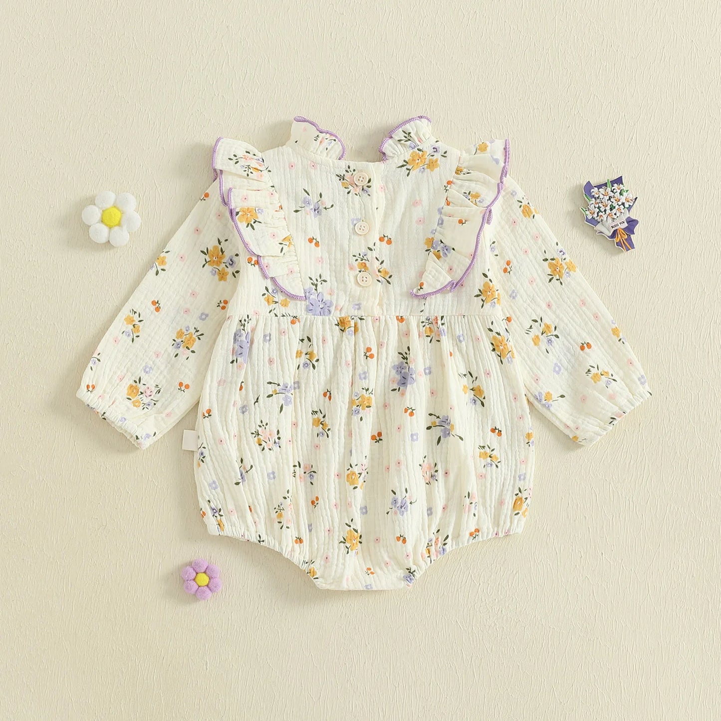 Lavender Meadow Romper