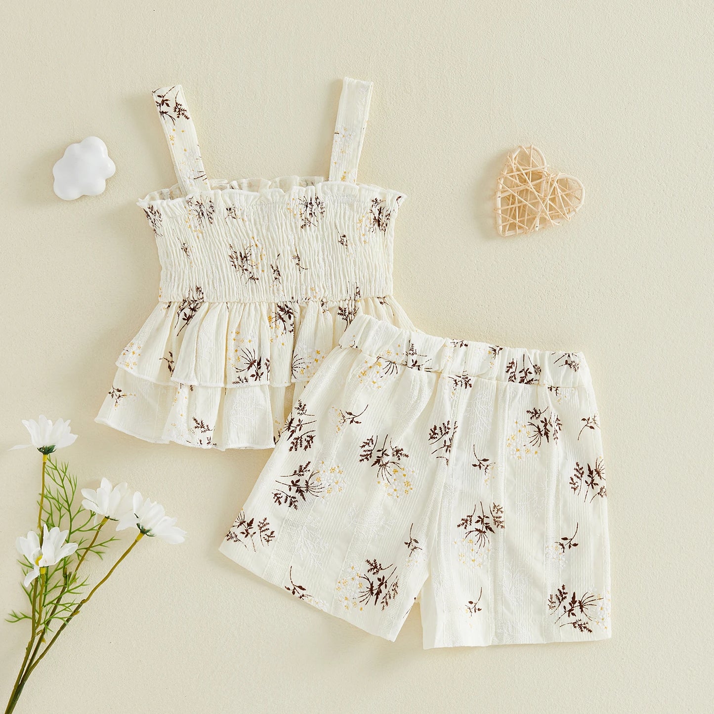 Wildflower Garden Ruffle Set