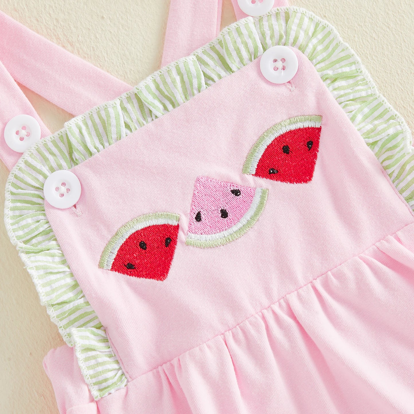 Melon Kiss Bubble Romper