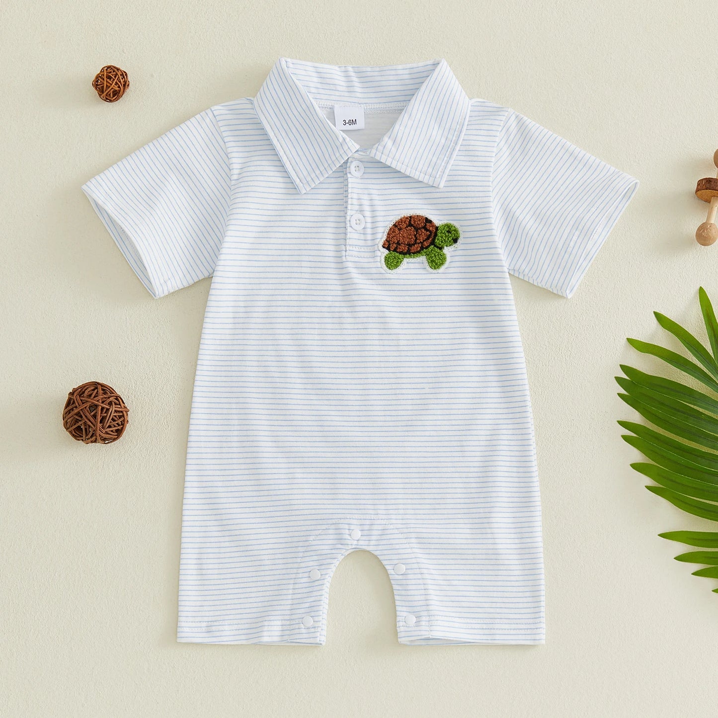 Little Explorer Polo Romper