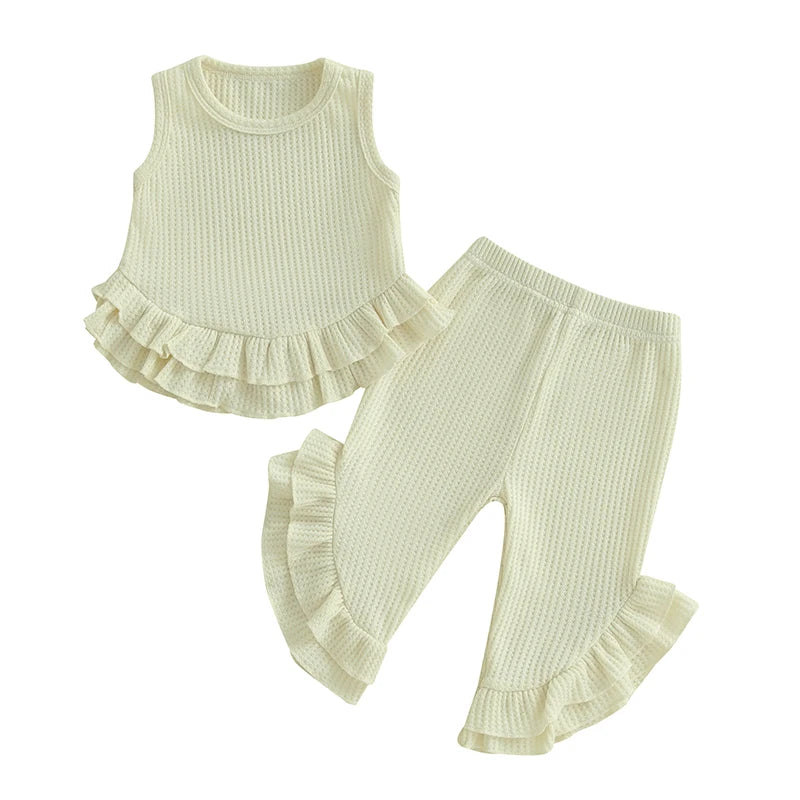 Ruffle & Ready™ Ribbed Lounge Set
