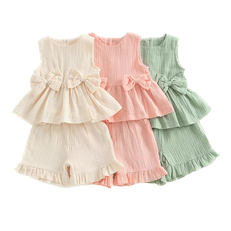 Girls' CloudPlay Cotton Set – 2-Piece Loungewear