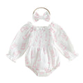 Blushing Bunny Romper & Bow Set