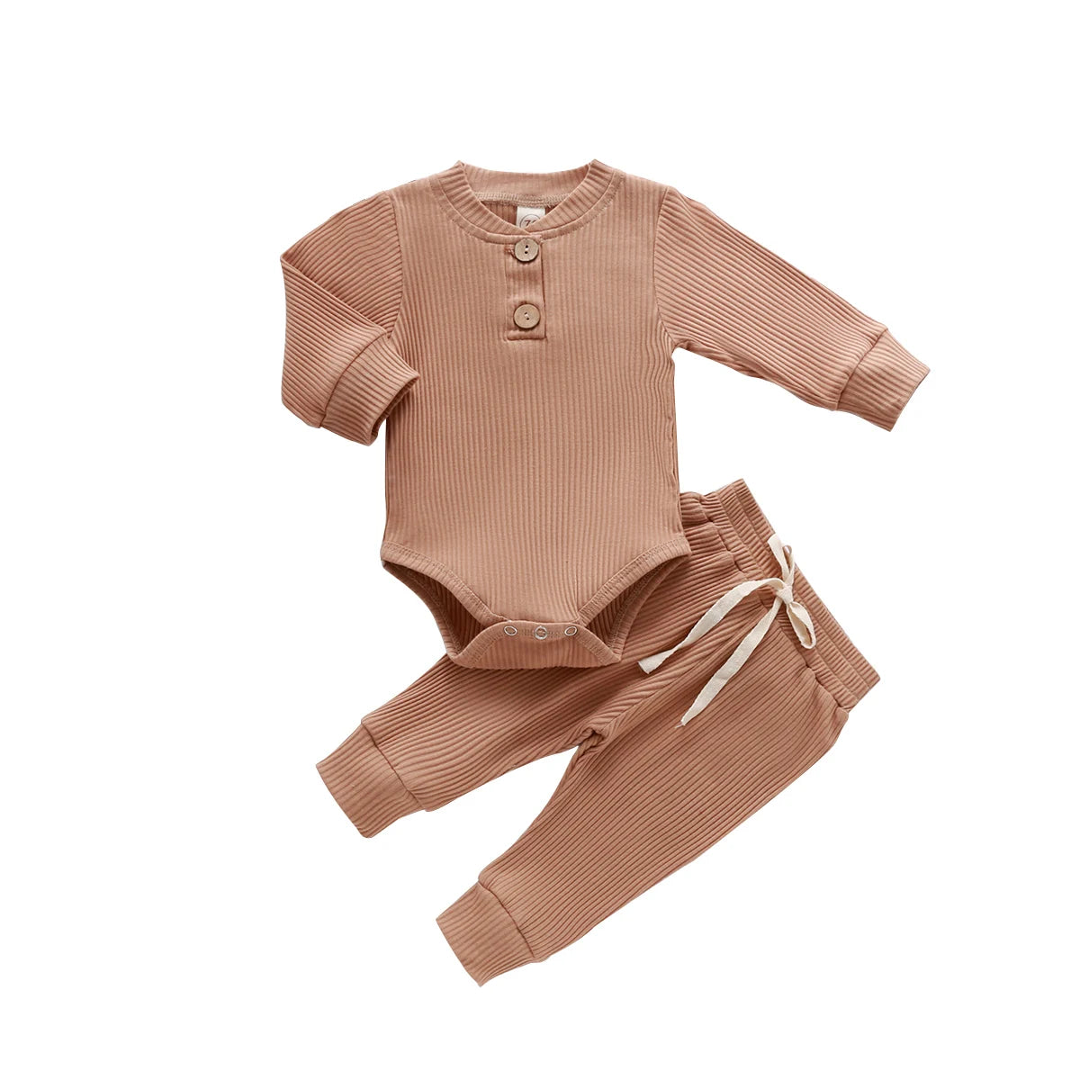 Baby boys' Everett Ribbed Lounge Set