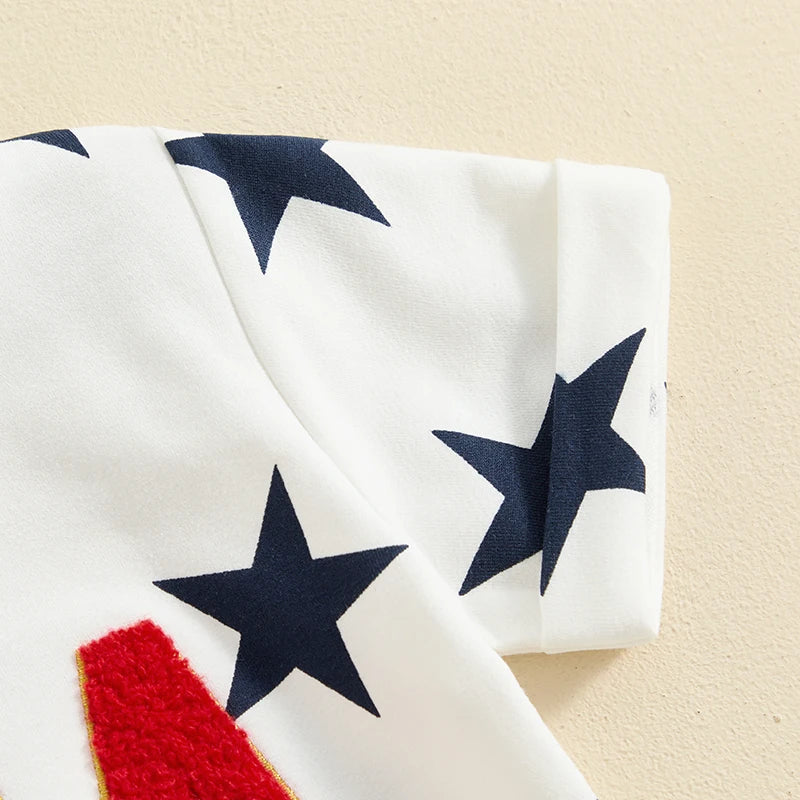 USA Chenille Patch Two-Piece Set