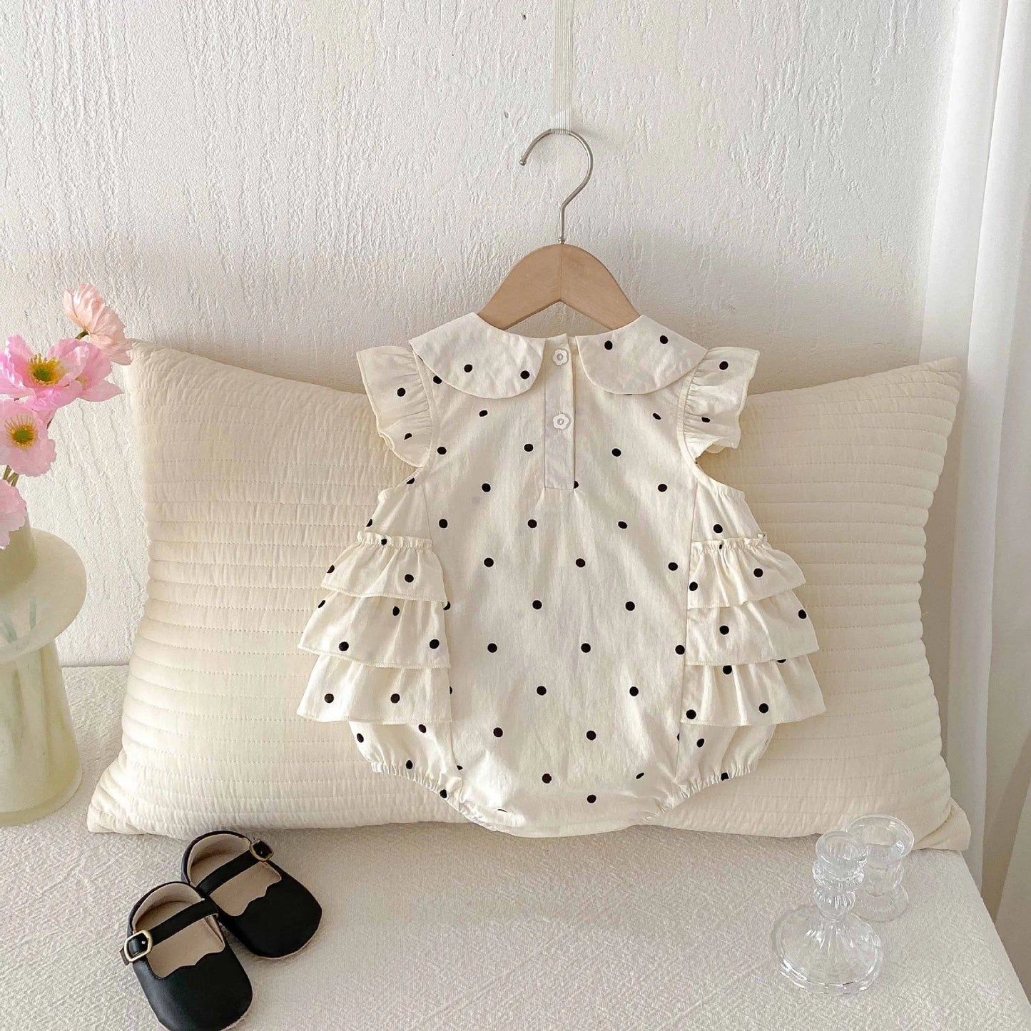 Charlotte Polka Dot Romper