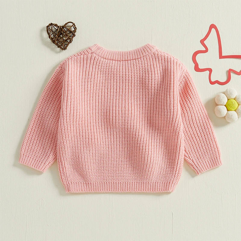 The Rosette Knit Sweater