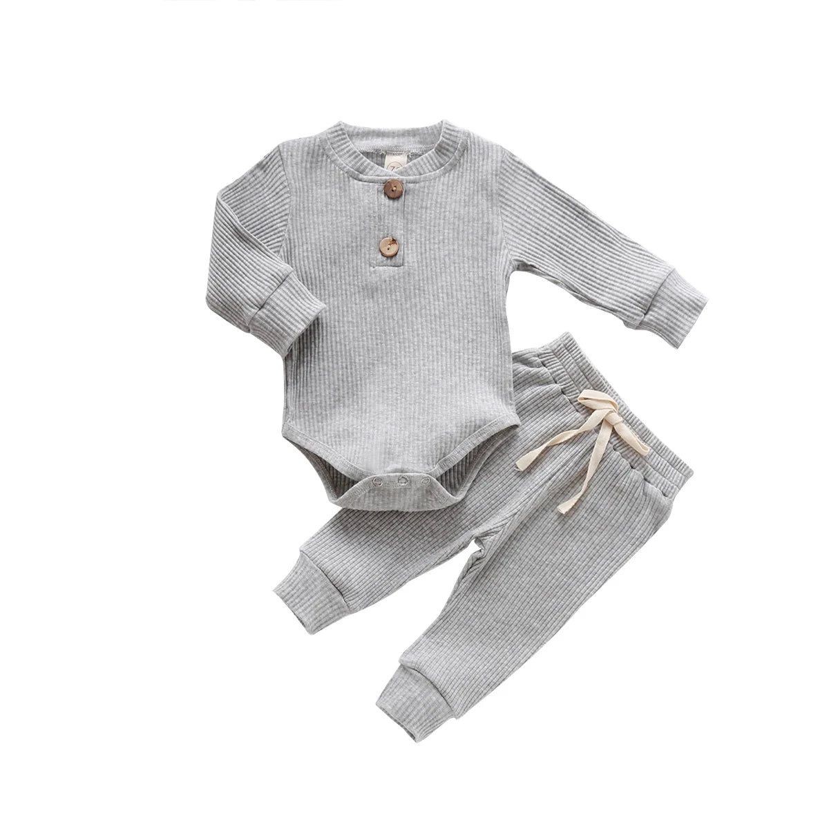 Baby boys' Everett Ribbed Lounge Set