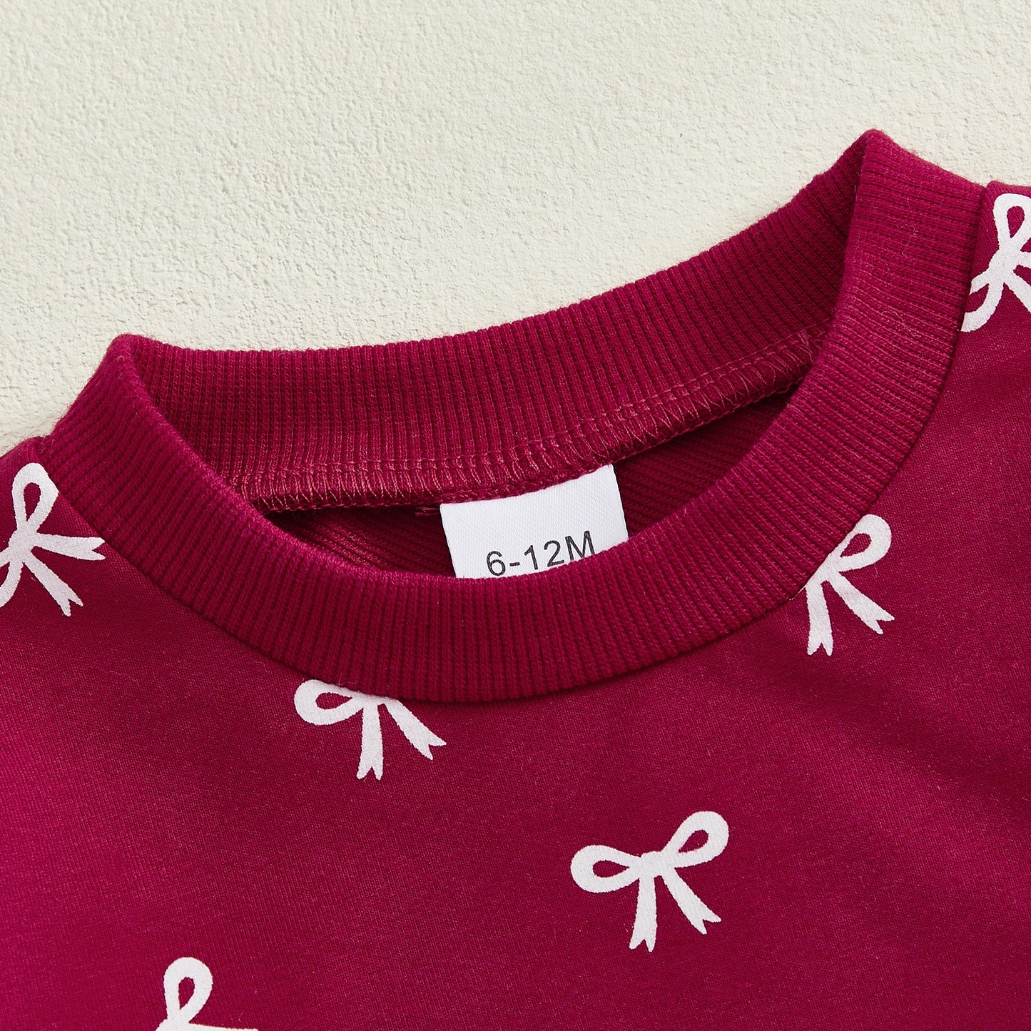 Little Bow Cozy Sweater Set