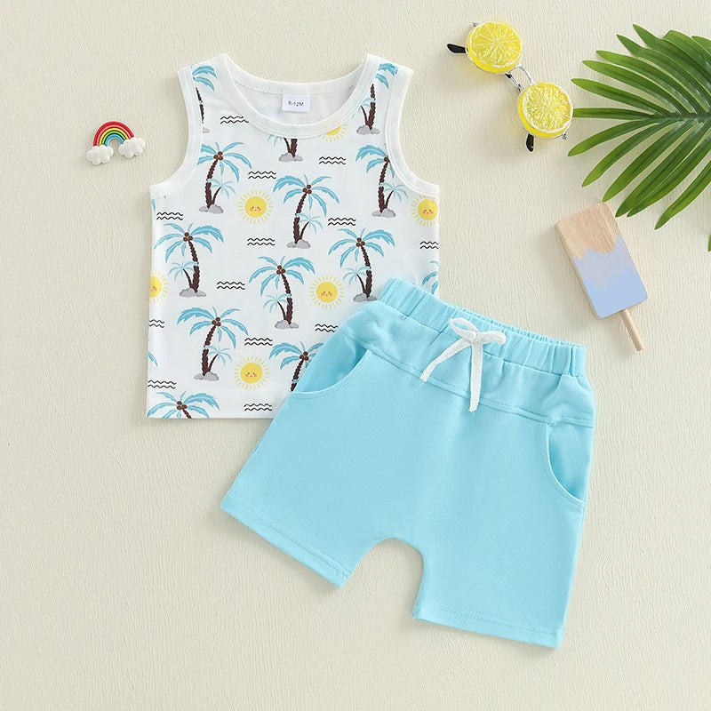 Sunny Playtime Tank & Shorts Set