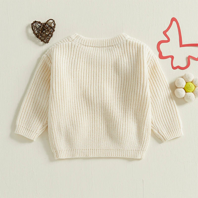 The Rosette Knit Sweater