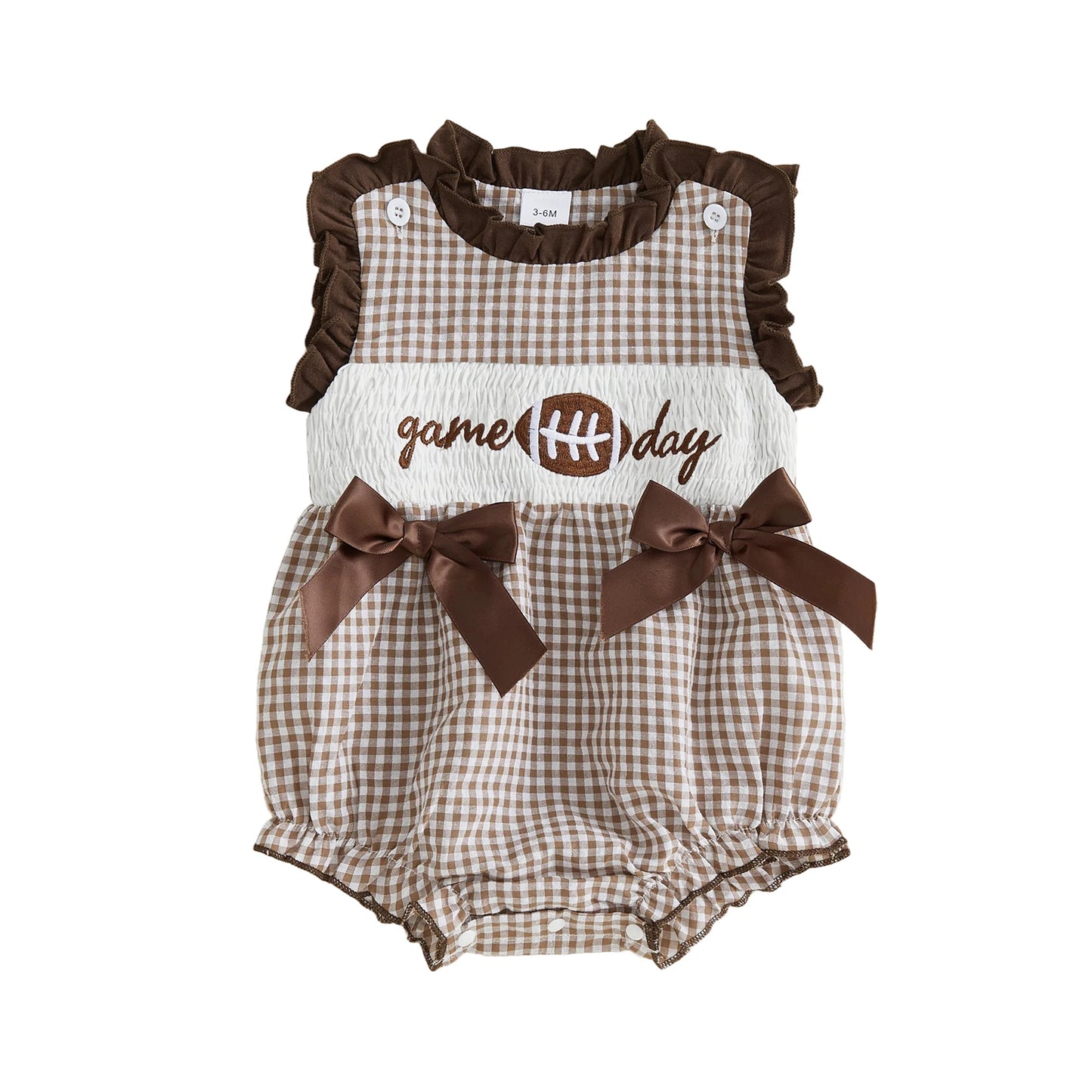 Game Day Bubble Romper