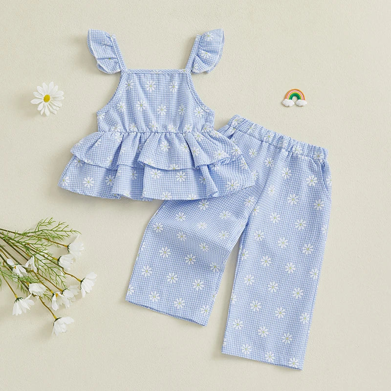 Girls' Daisy Days Ruffle Set
