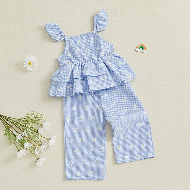 Girls' Daisy Days Ruffle Set