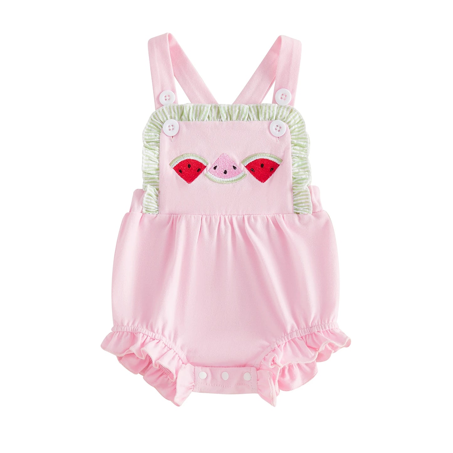 Melon Kiss Bubble Romper