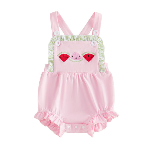 Melon Kiss Bubble Romper