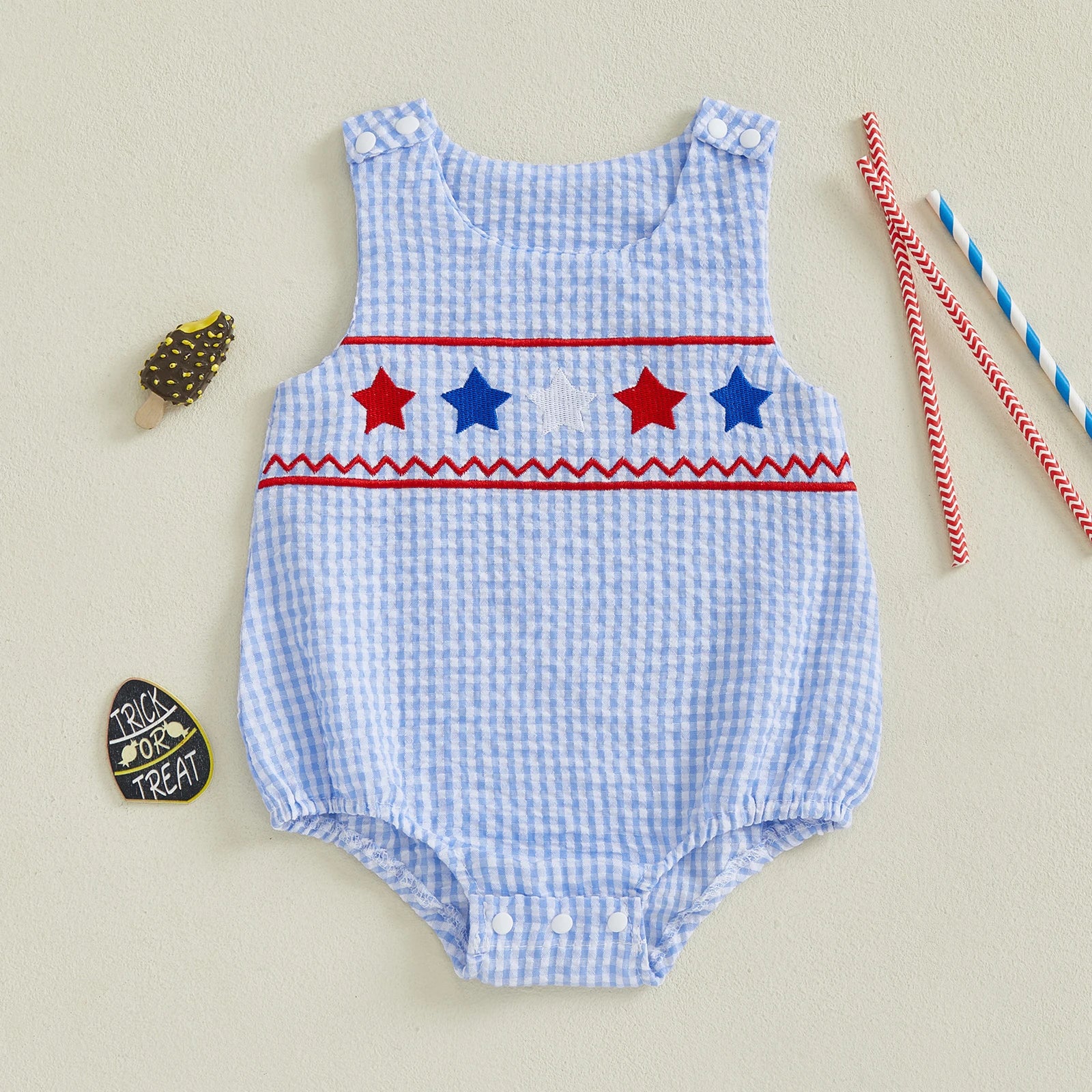 All-American Star Romper