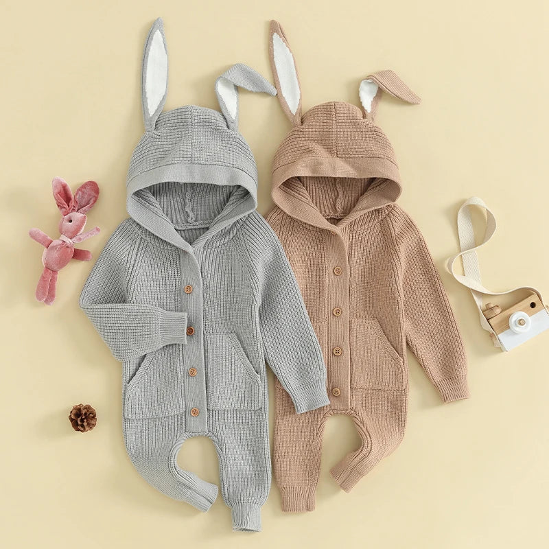 Little Hopper Hooded Jumpsuit