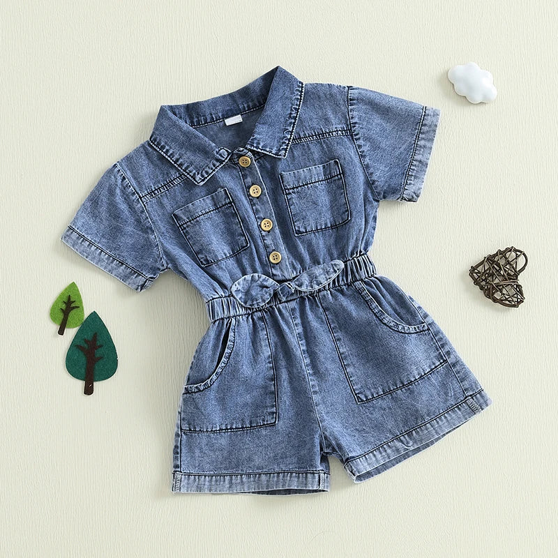 Denim Days Utility Romper