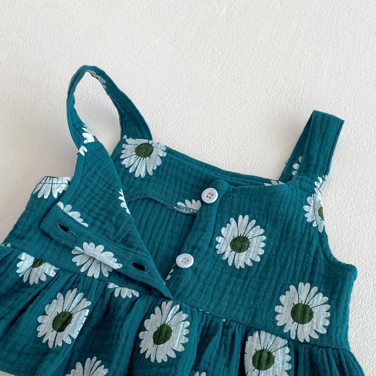 Daisy Peplum Top & Ruffle Bloomers Set
