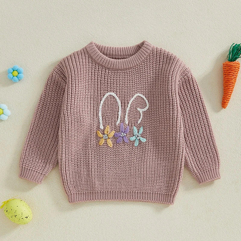 Hoppy Days Bunny Knit Sweater 