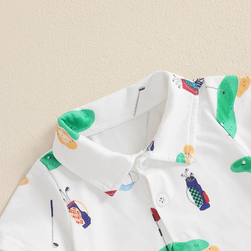 Tiny Tee Time Romper