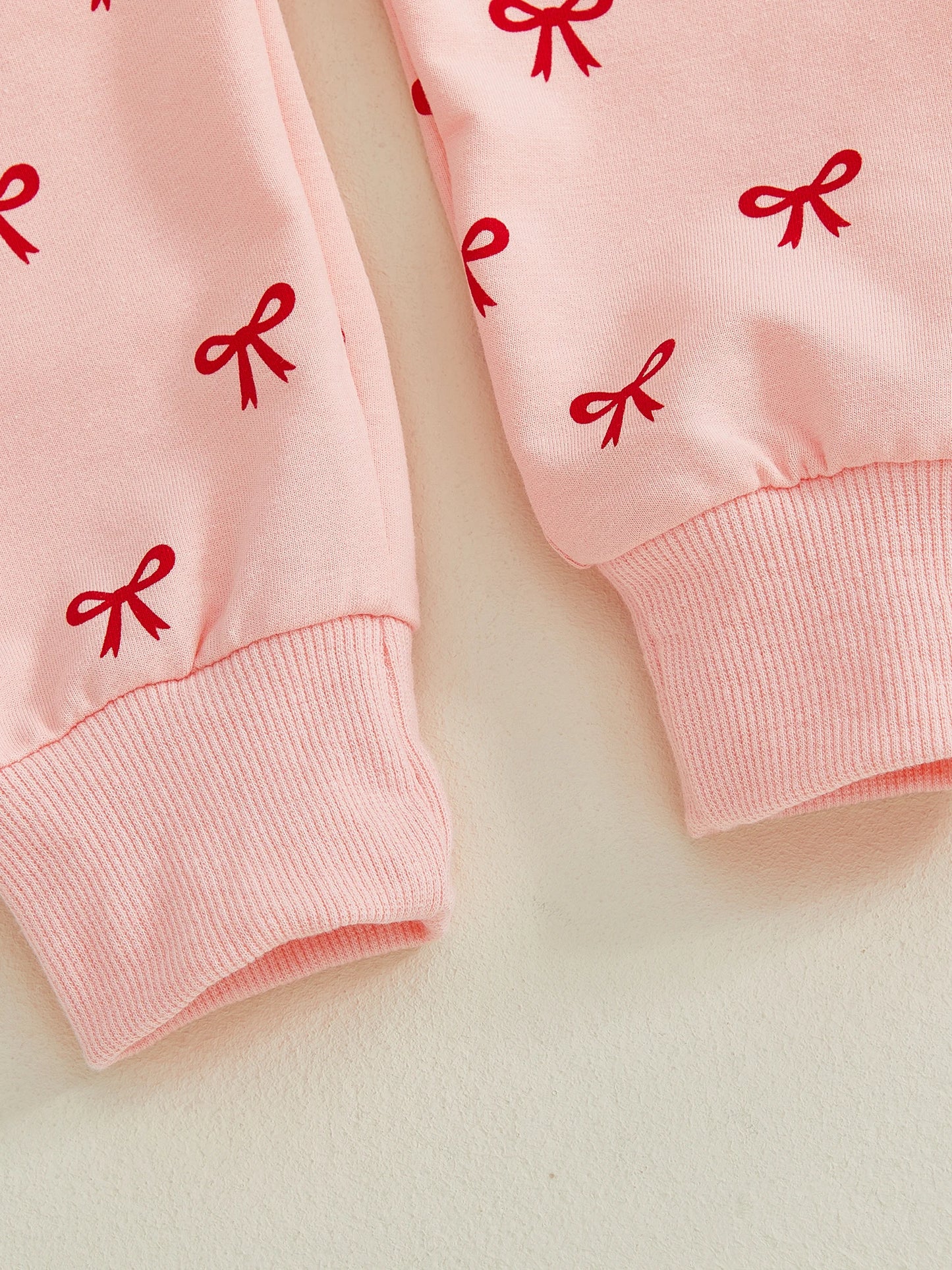 Little Bow Cozy Sweater Set