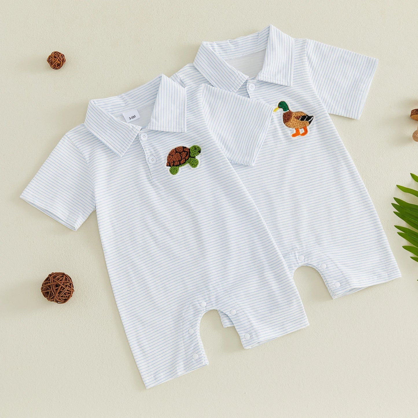 Little Explorer Polo Romper