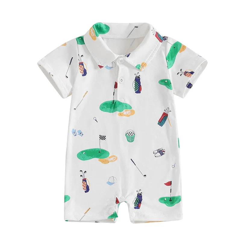 Tiny Tee Time Romper