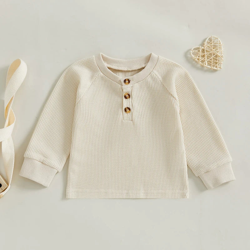 Harbor Waffle Henley Top