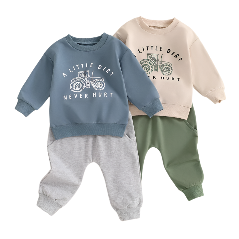 Little Dirt, Big Adventures Tractor Set