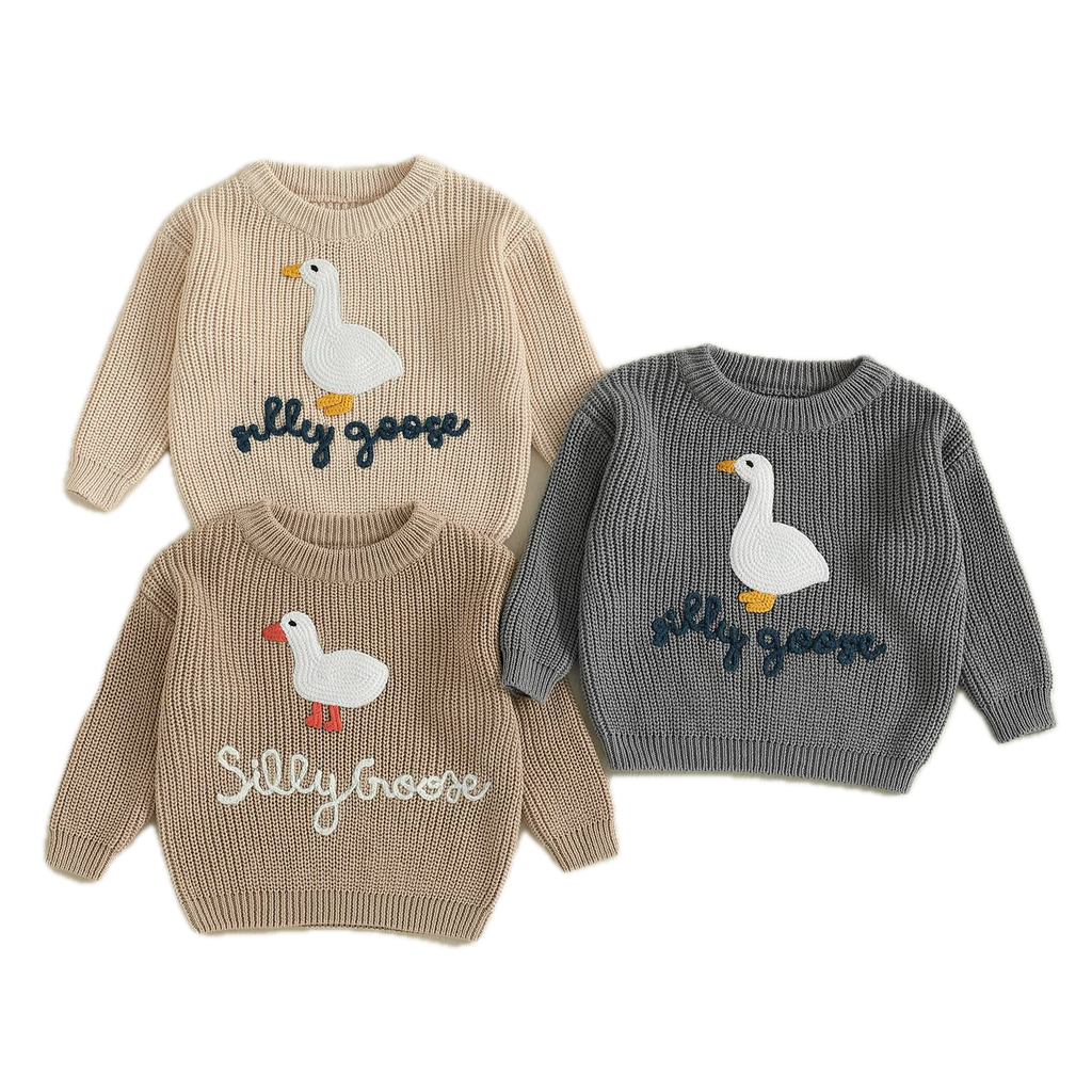 Silly Goose Knit Sweater