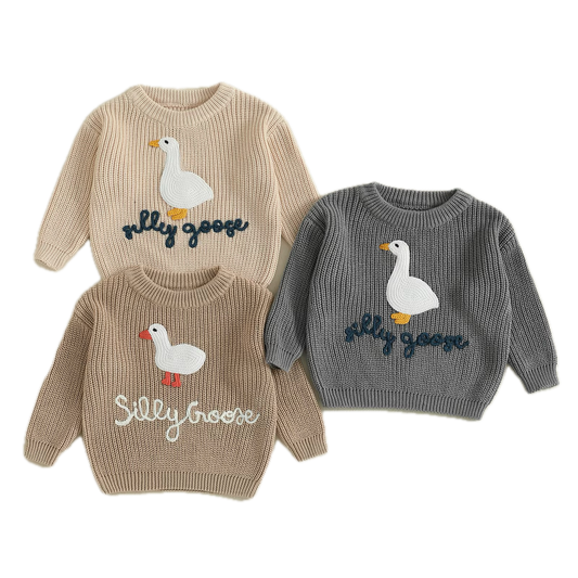 Silly Goose Knit Sweater