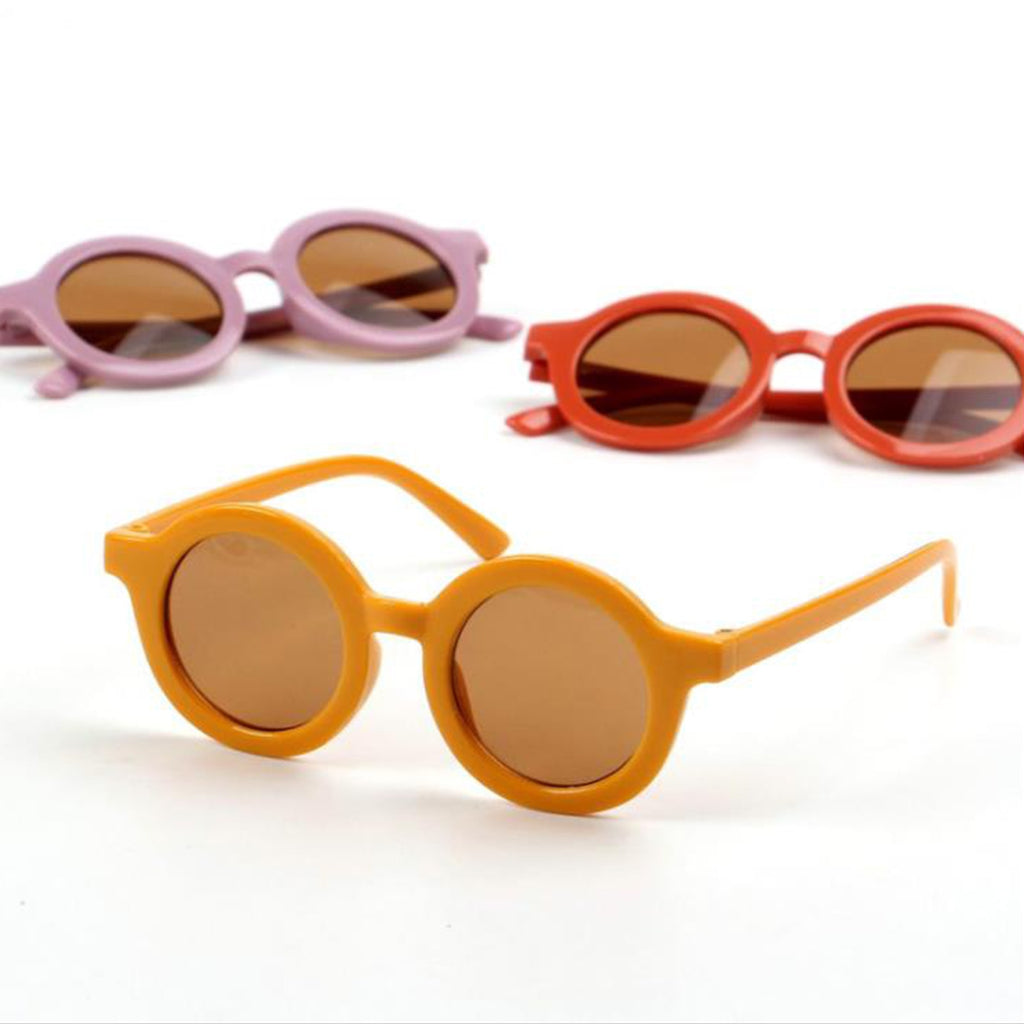 Kids' Round Frame UV Sunglasses