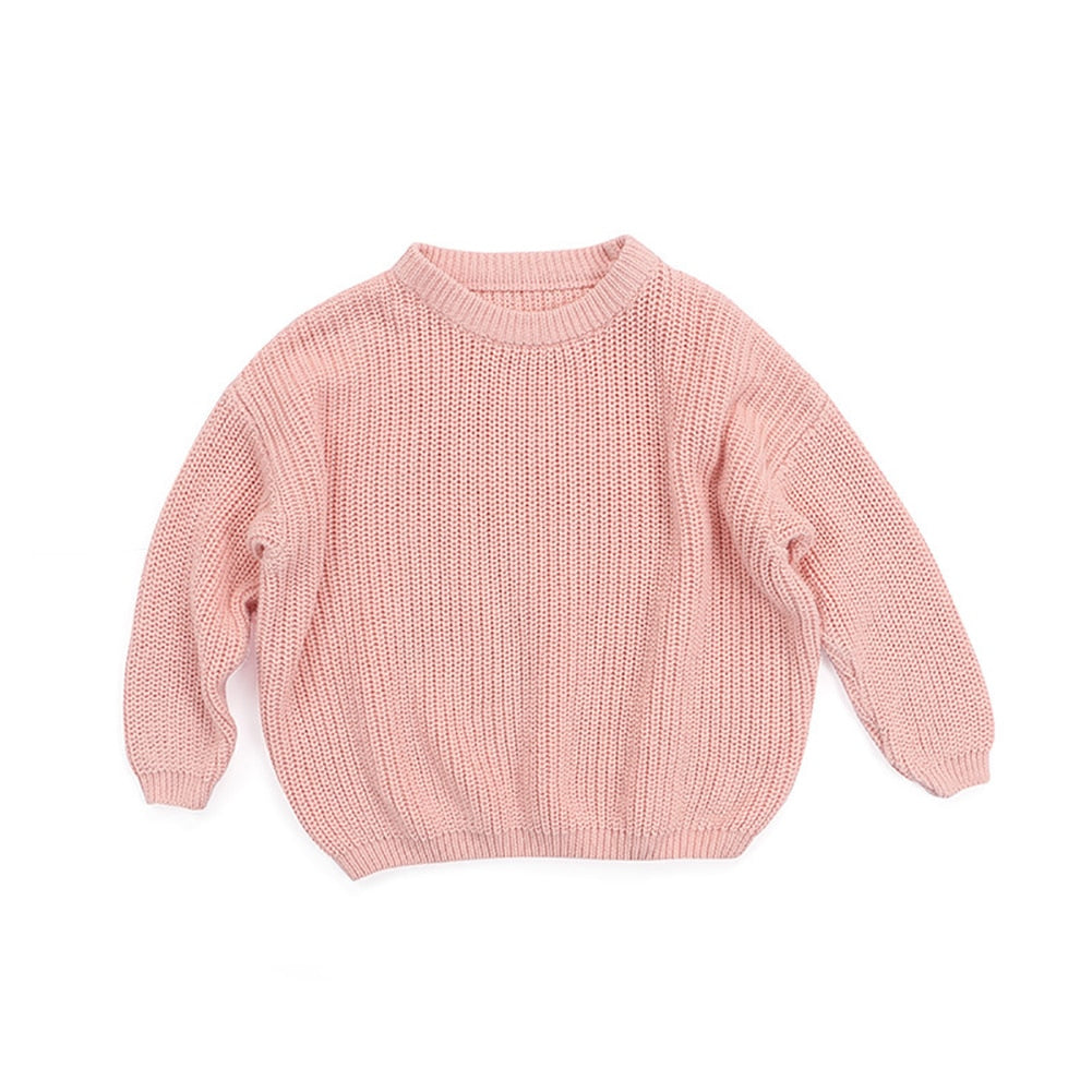 Kids' Soft Knit Long-Sleeved Sweatshirt