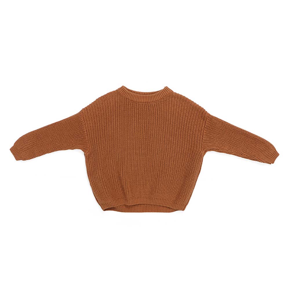 Kids' Soft Knit Long-Sleeved Sweatshirt