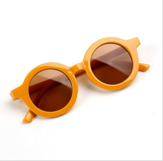 Kids' Round Frame UV Sunglasses