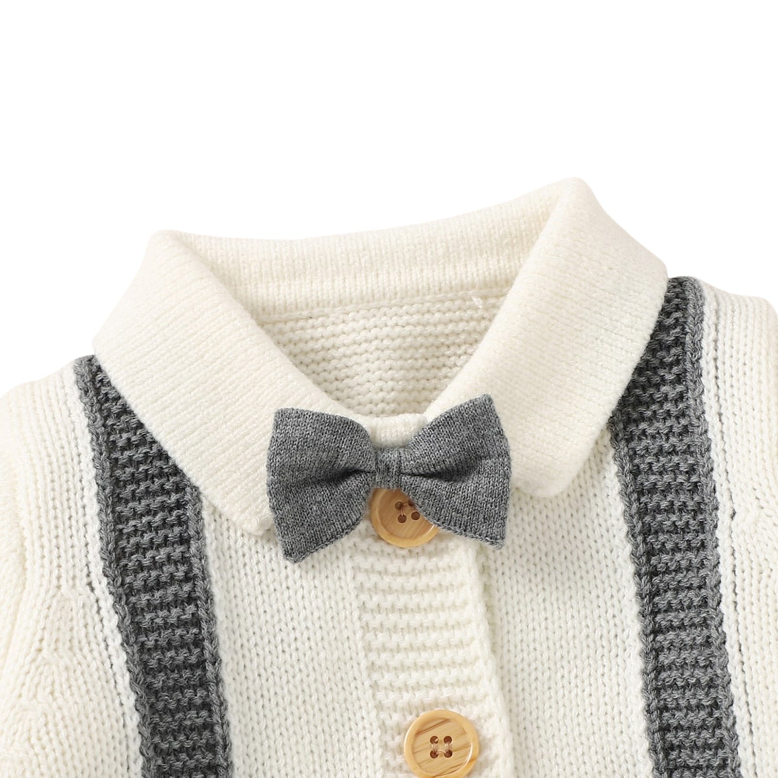 Little Man Knitted Jumpsuit