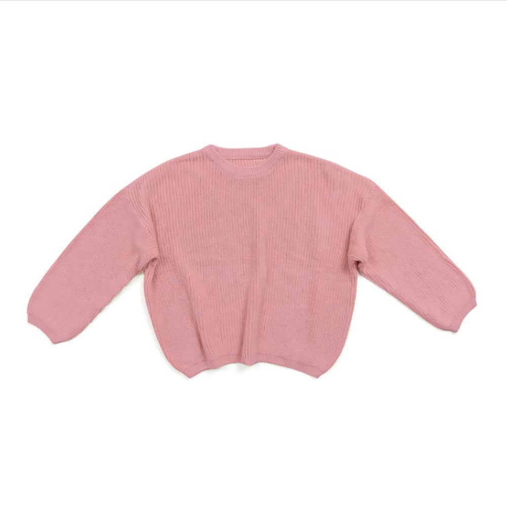 Kids' Soft Knit Long-Sleeved Sweatshirt