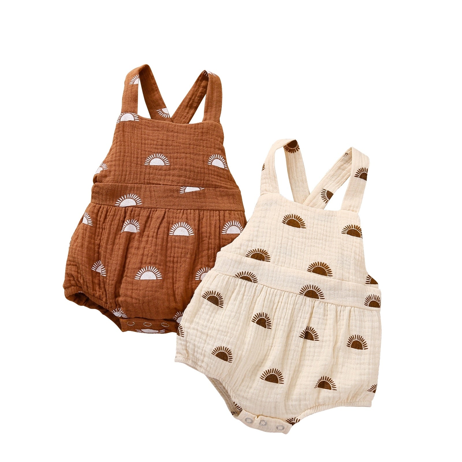 Girls' Sunshine Cross Straps Romper