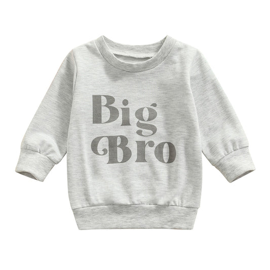 Big Bro Graphic Long-Sleeved Sweatshirt