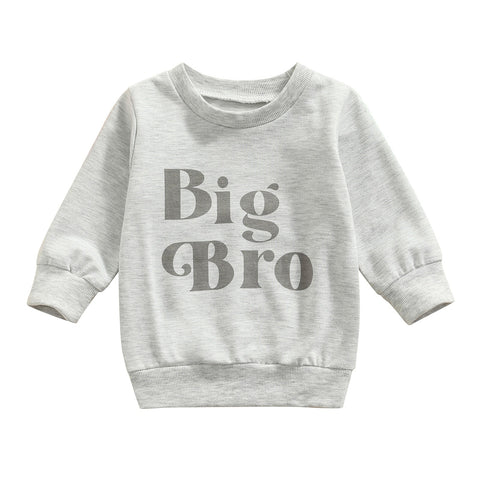 Big Sis Graphic Long-Sleeved Sweatshirt